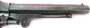 RIGHT SIDE VIEW - BARREL, LOADING LEVER & FRONT OF FRAME